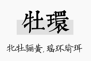 牡环名字的寓意及含义